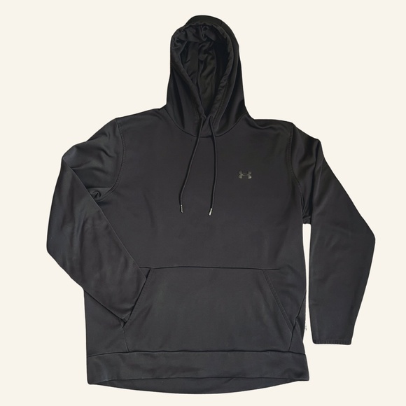 Under Armour Other - Men's Under Armour Black Loose Fit Cold Gear Hoodie Size XL